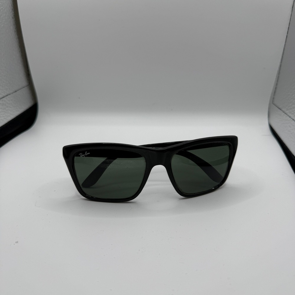 Vintage Ray-Ban Bausch & Lomb Sunglasses Black Frame France B&L Square G-15